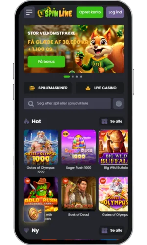 Casinolobby med Chicken Road tilgængeligt